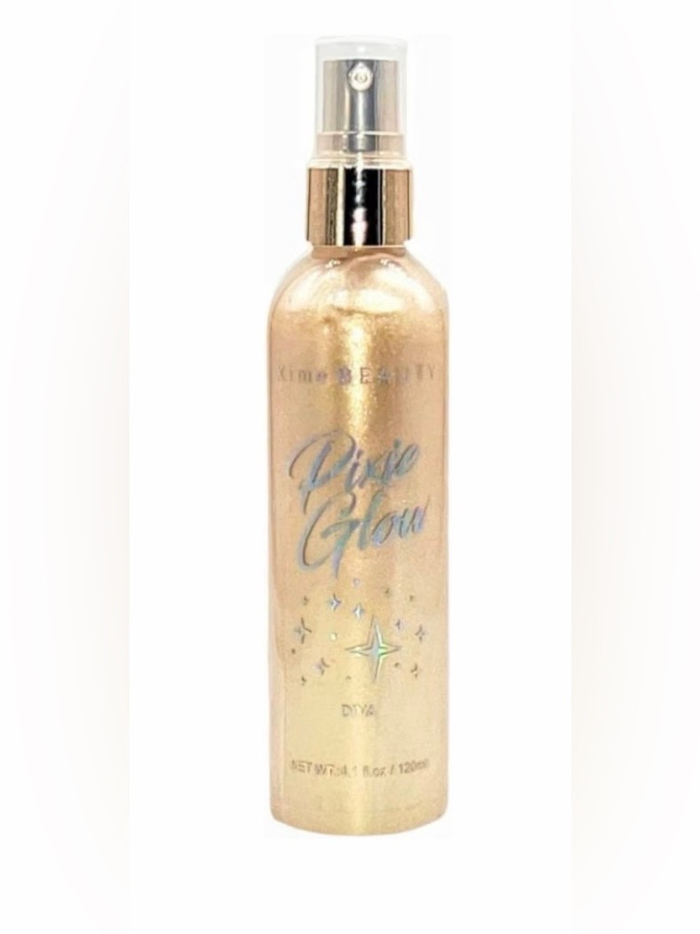 New! Xime Beauty Pixie Glow Shimmer Spray - Diva